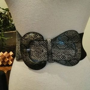 Faux Snakeskin belt
